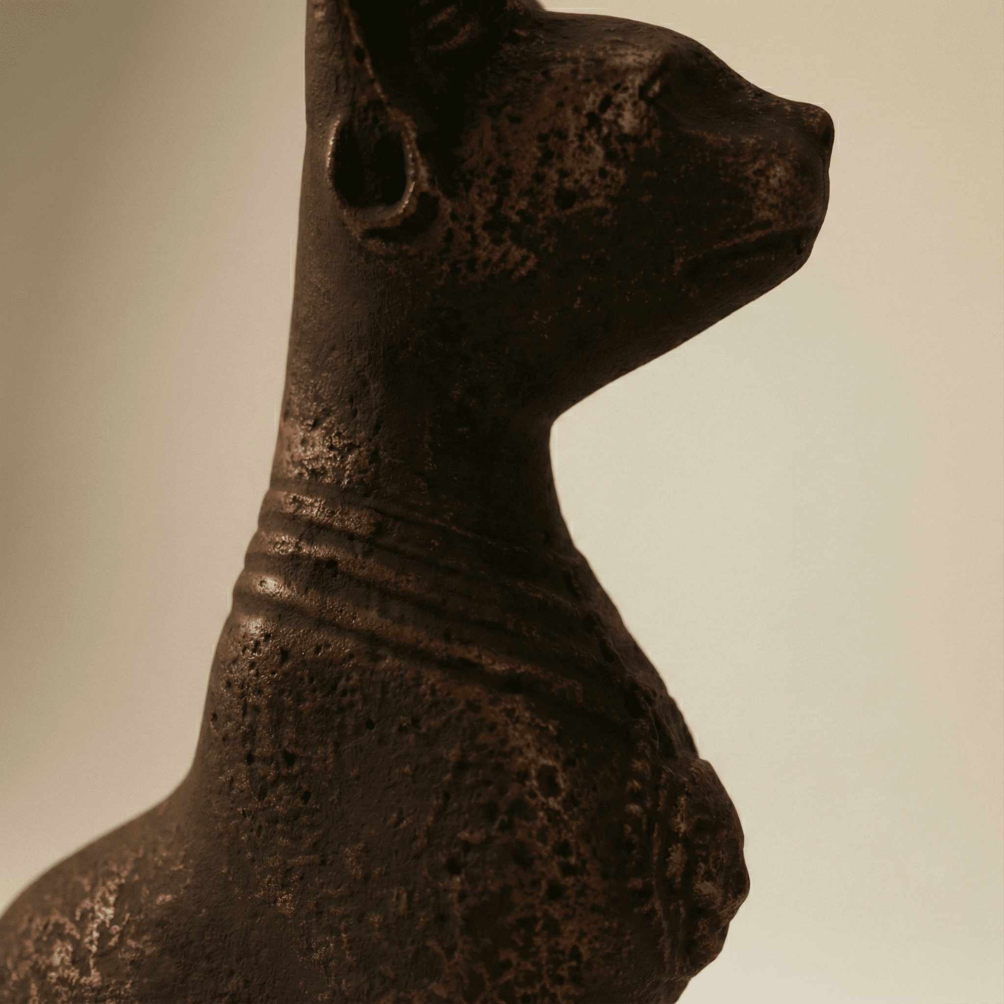 Bastet Cat Statue Bronze