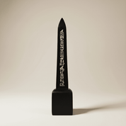Black Pharaonic Obelisk