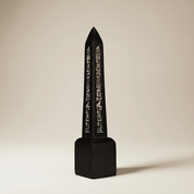 Black Pharaonic Obelisk