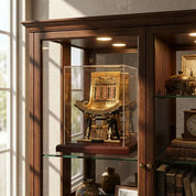 Ceremonial Chair of King Tutankhamun Plexiglass Cover