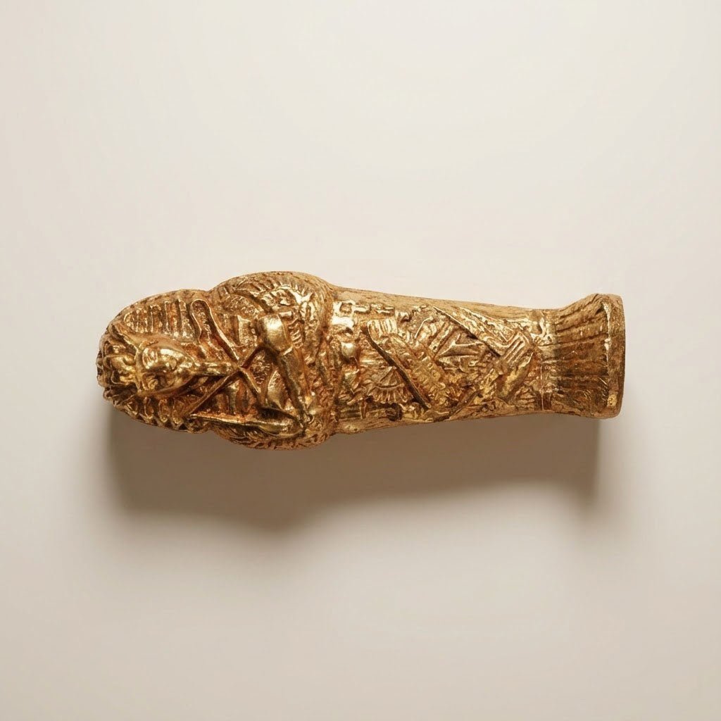 Coffin with Mummy inside