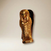 Coffin with Mummy inside with Stand