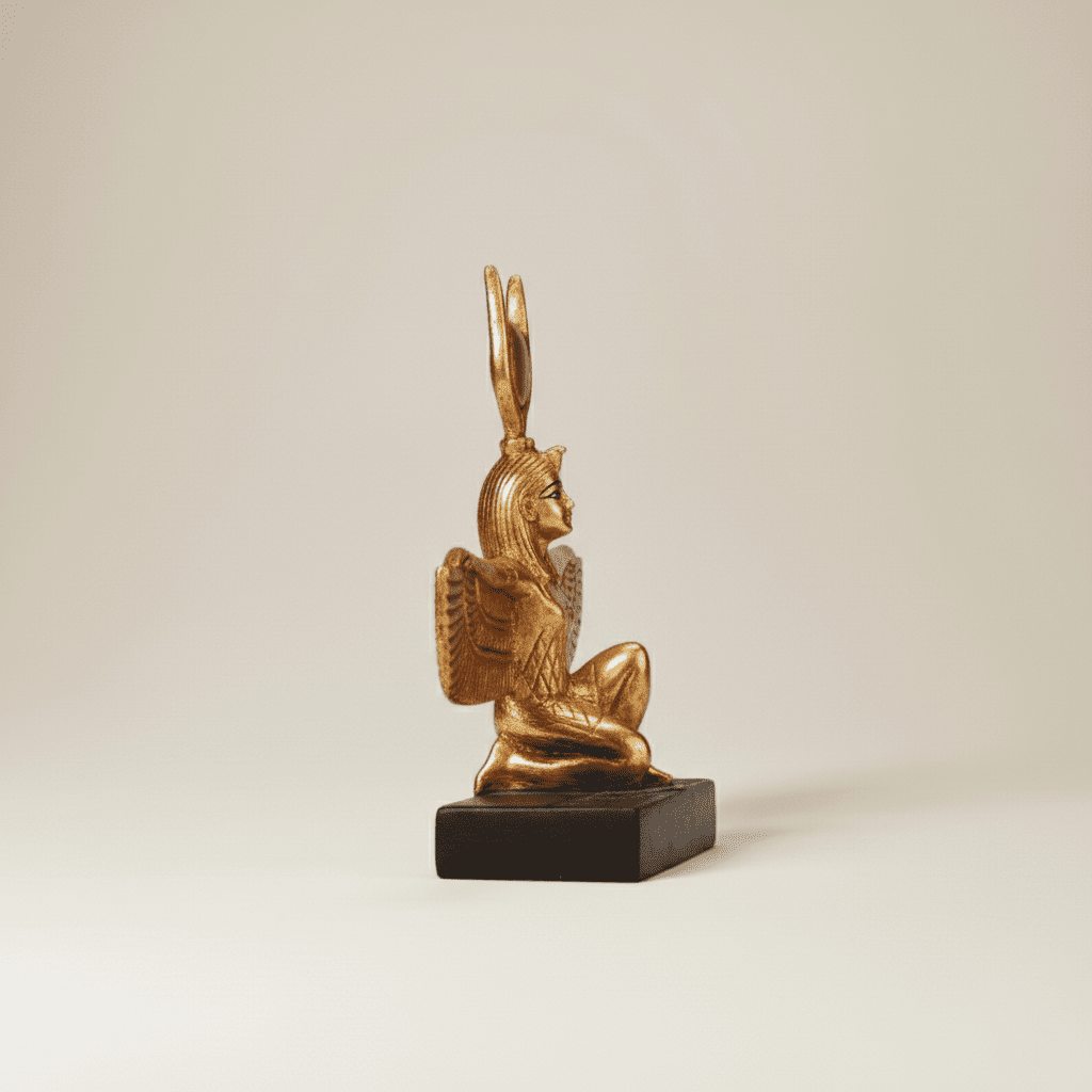Winged Isis Statue