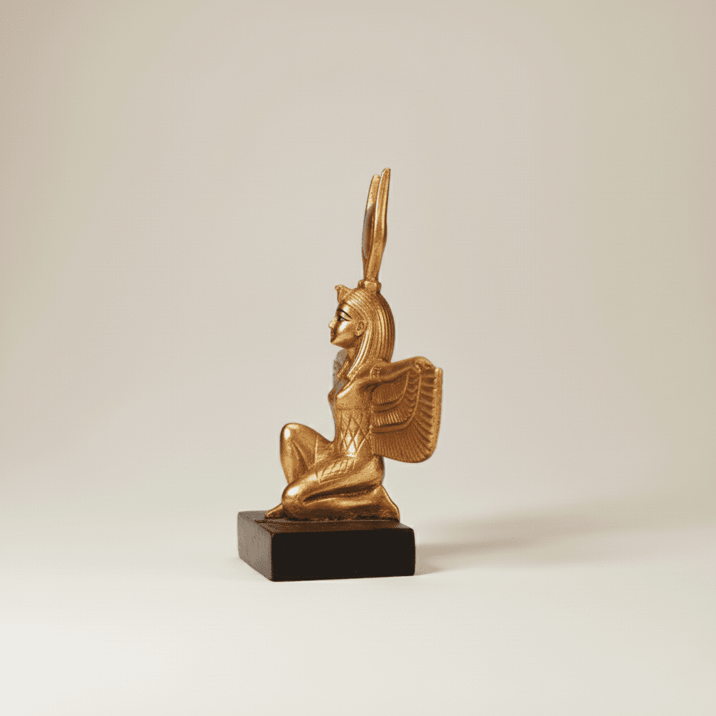 Winged Isis Statue