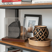 Rosetta Stone Plexi Cover and Wooden Base