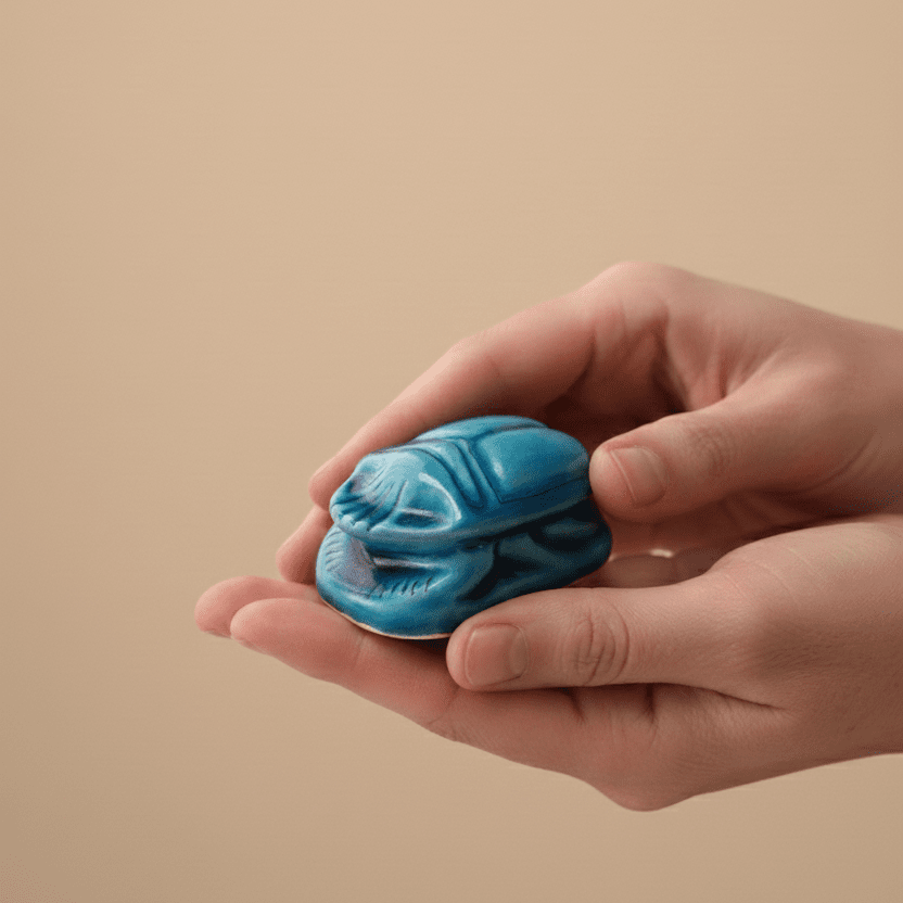 Scarab Blue Ceramic Pompeii