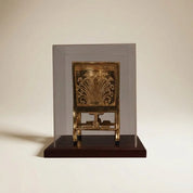Throne Chair of King Tutankhamun Plexiglass Cover