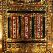 Ceremonial Chair of King Tutankhamun Plexiglass Cover