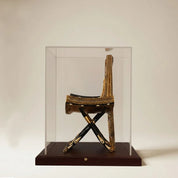 Ceremonial Chair of King Tutankhamun Plexiglass Cover