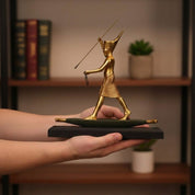 Tutankhamun On a Boat Statue